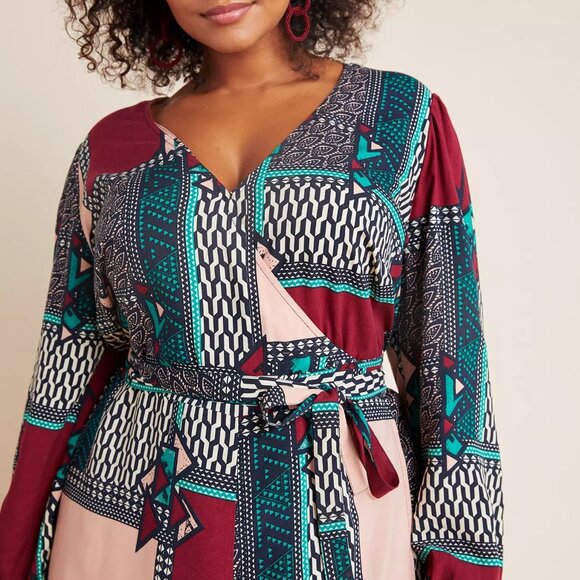 Virginia Wrap Maxi Dress - Picture 7 of 9